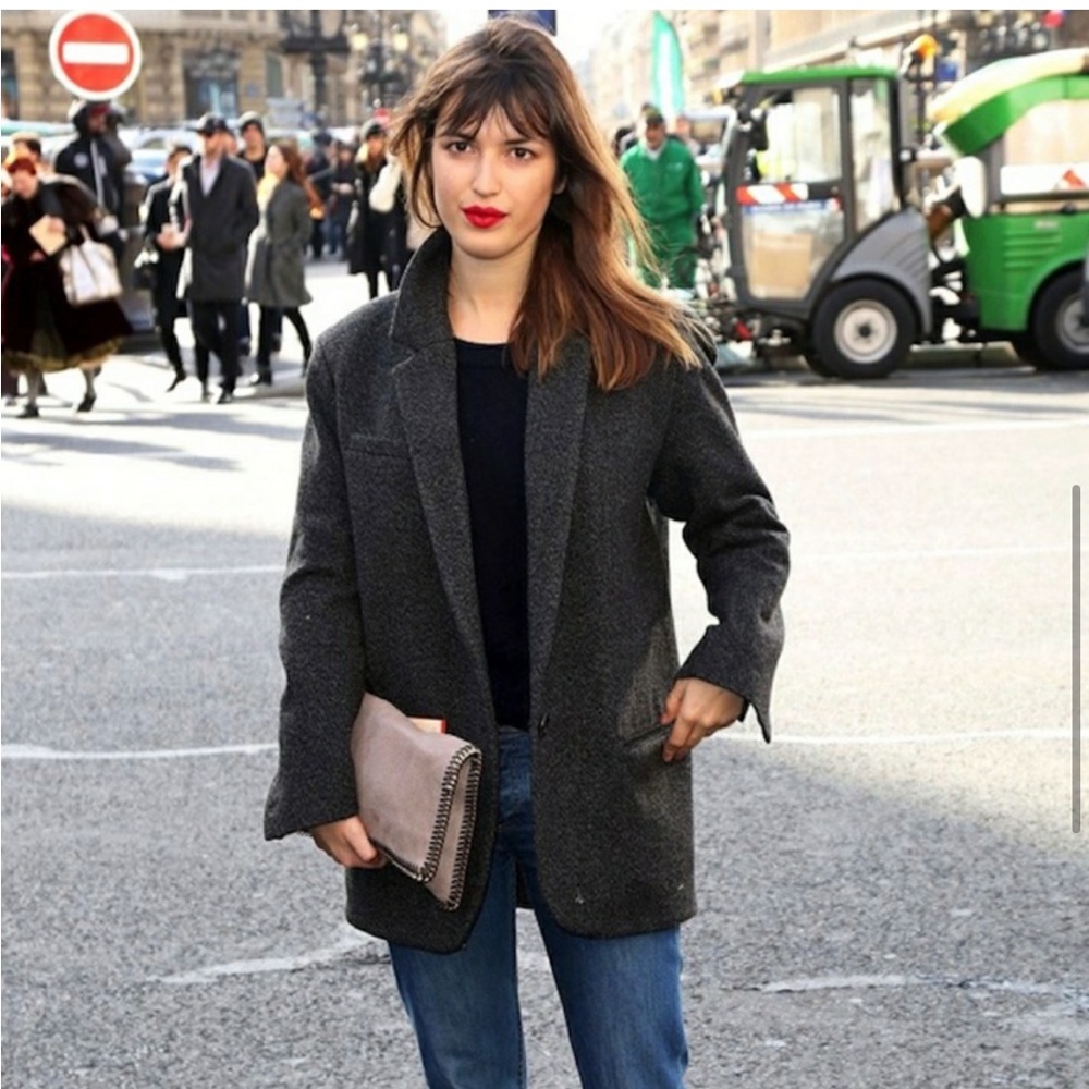 Isabel Marant pour HM wool coat blazer size 6
